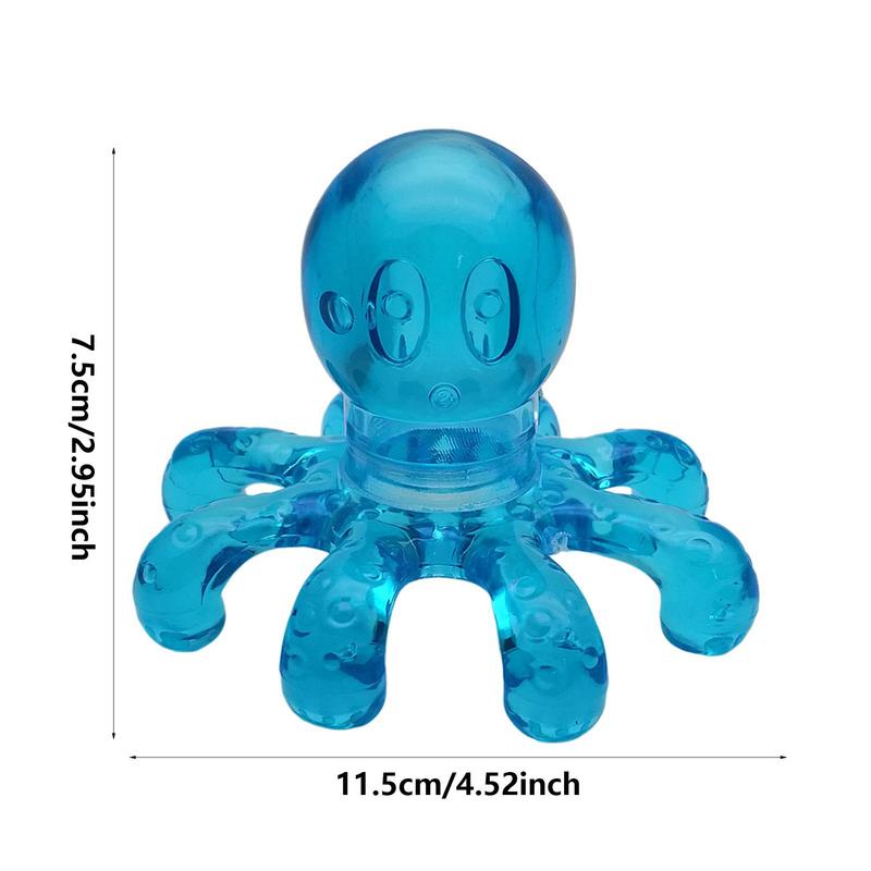 Hoofdmassage Hoofdhuidmassage Octopus Hoofdhuid Stress Relax Spa Healing Legering Gezondheidszorghulpmiddel Lichaam Hoofdmassage Schoonheid Gezondheidshulpmiddel