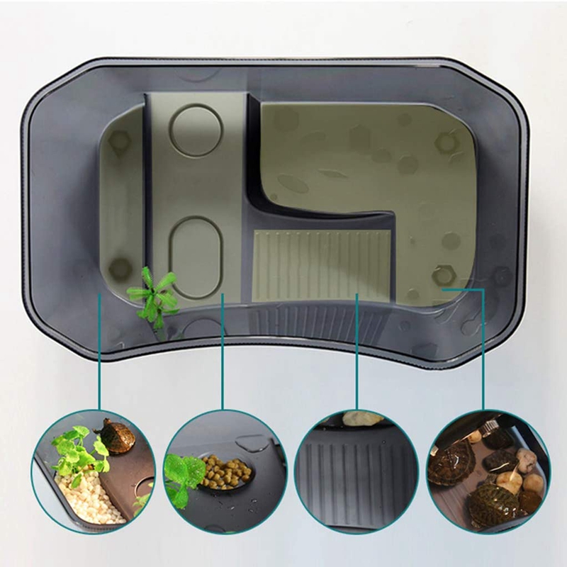 Open Turtle Tank With Terrace Water Turtle Box Brazilian Tortoise Tortoise Basin