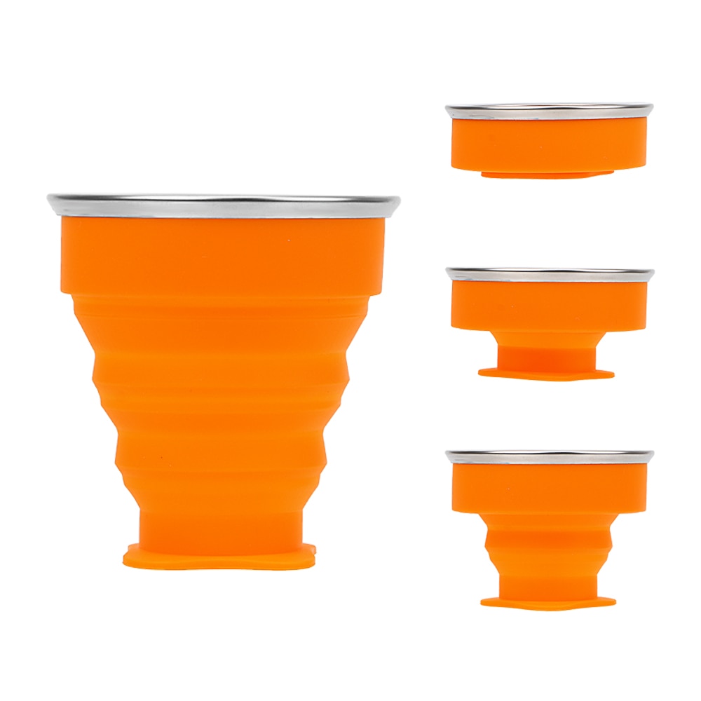 AQQWWER Tazza d'acqua Coffee Cups With Straw Travel Collapsible