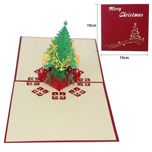 1 stücke Weihnachten Diy Nachricht Andenken Geburtstag Festival Hochzeit p84 Gruß Karte: 1
