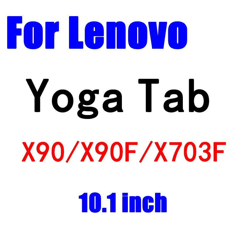 Protector de pantalla de vidrio templado para tableta Lenovo Tab 4, 10, 8 plus, TB-X304L, TB-X304F, TB-X704L, 3, 710L, 850F, Yoga Tab, X90, X90F
