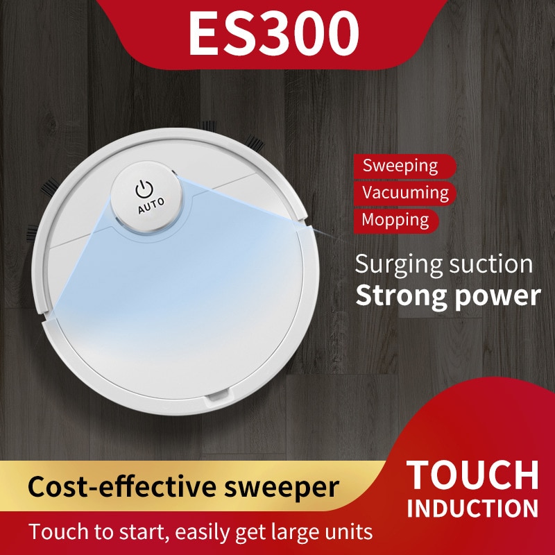 Smart Floor Robot Vacuum Cleaner Touching Rechargeable Thin Vacuum Cleaner DTT88