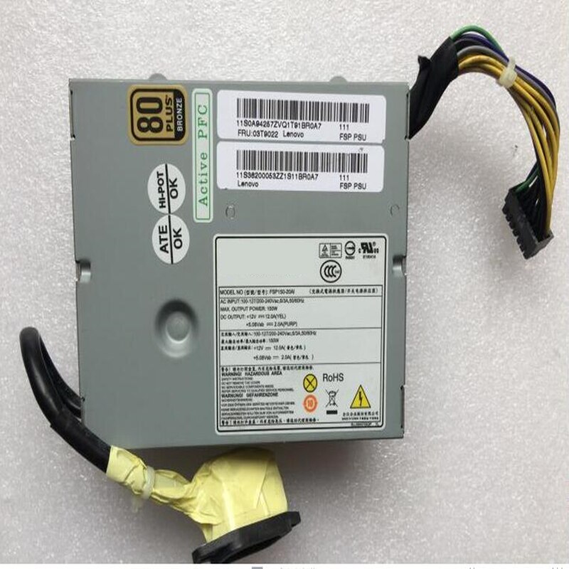 Original PSU For Lenovo 510 560 700 710 7100 150W Power Supply APA005 HKF1502-3B FSP150-20AI PS-2181-01 APA004 DSP-150UB A