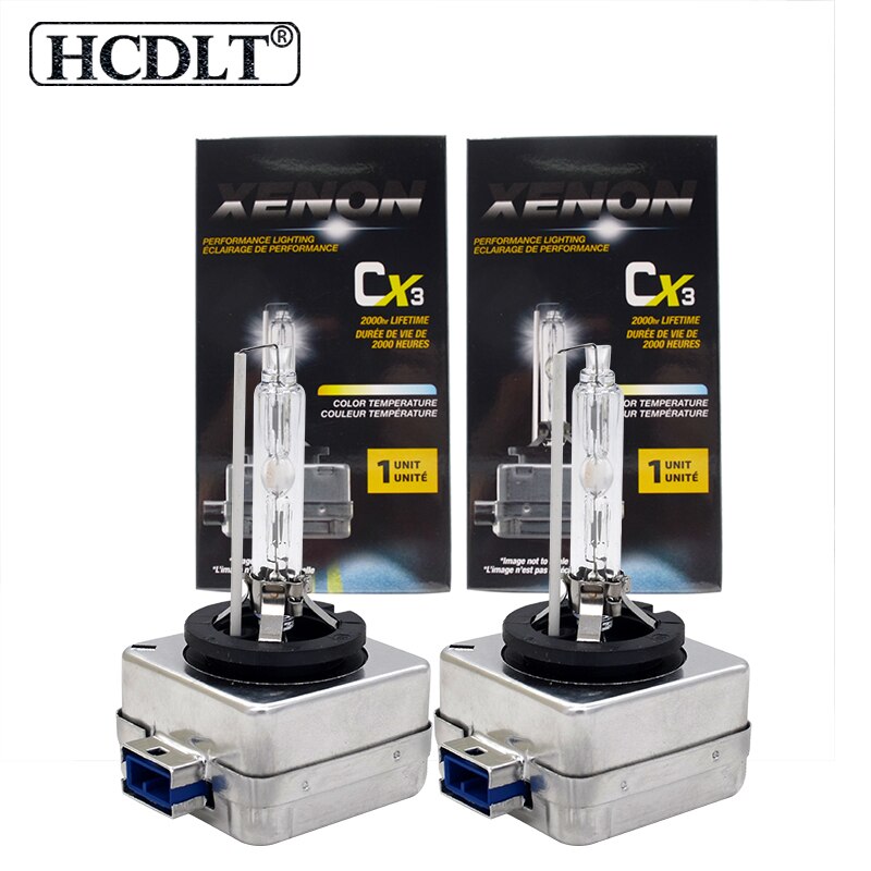 Hcdlt 2 stuks oem  d8s hid xenon autolamp vervangingslampen 35w 12v 4300k 5000k 6000k 8000k d8s auto xenon koplamplampen