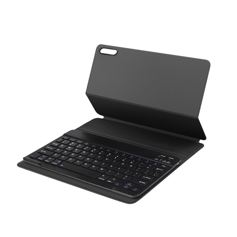 For Huawei MatePad 11 Case DBY-W09/L09 10.95 inch Tablet Magnetic Wireless Bluetooth Keyboard Protective Cover Smart Shell: Black