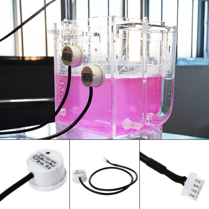 Liquid Level Sensor Detector 5~24V 5mA Non-contact Liquid Level Sensor Intelligent Water Level Sensor Induction Level Switch