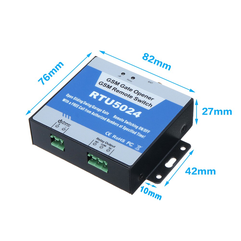 GSM Door Opener Wireless Gate Operator Mobile Phone Remote Control Gate Opener @M23