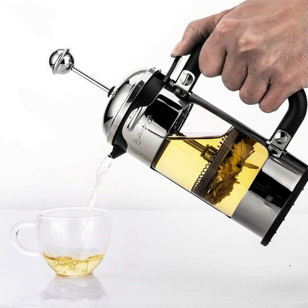 French Press Replacement Filter Mesh Screen Coffee Press Filters 4 Inch Reusable Stainless Steel Mesh Filter Kitchen Tools