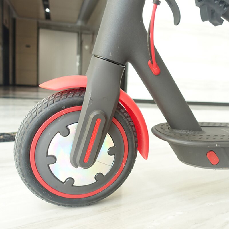 1Pair Scooter Front Wheel Sticker Motor Protective Cover Shell Kick for M365 Pro