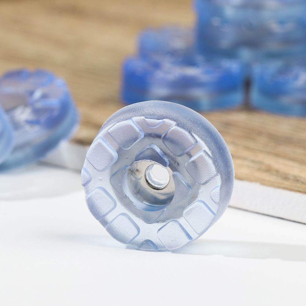 10pcs Clear Soft Furniture Chair Table Feet Leg Bottom Non-slip Anti-skid Glides Wooden Floor Protector Non-noise Screw on Pad