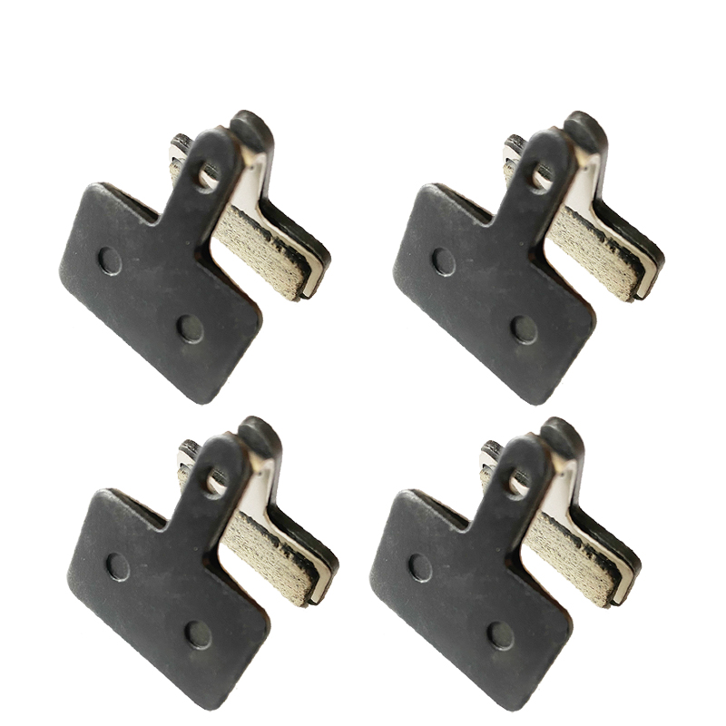 Pastillas de freno de disco de resina para bicicleta, accesorio para Shimano B01S Br-Mt200 Mt400 2/4 M375 M395 M446 M485 Deore M515 M525, 1/201 pares: Rojo