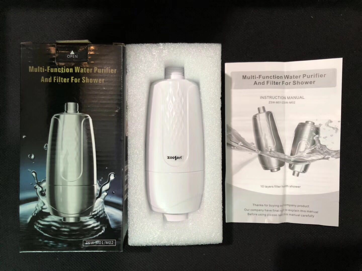 Shower Bath Head Purifier Water Softener Filter Sk... – Grandado