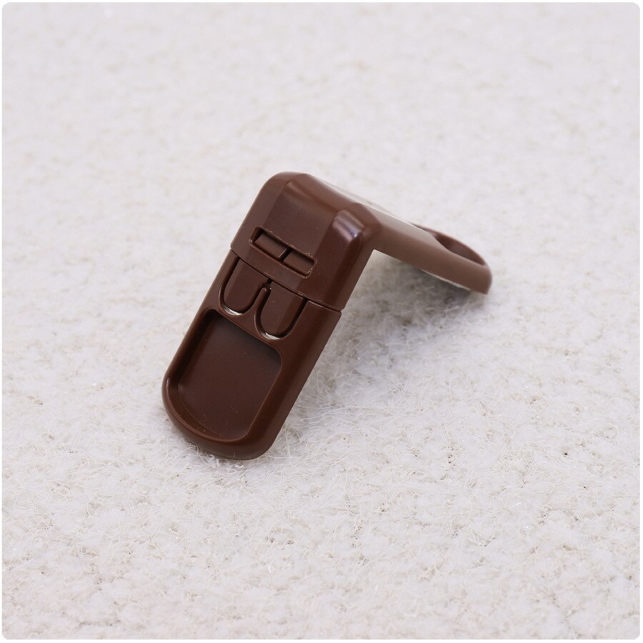 5pcs Plastic Baby Safety Protection From Children In Cabinets Boxes Lock Drawer Door Terminator Security Product: Coffee 5pcs