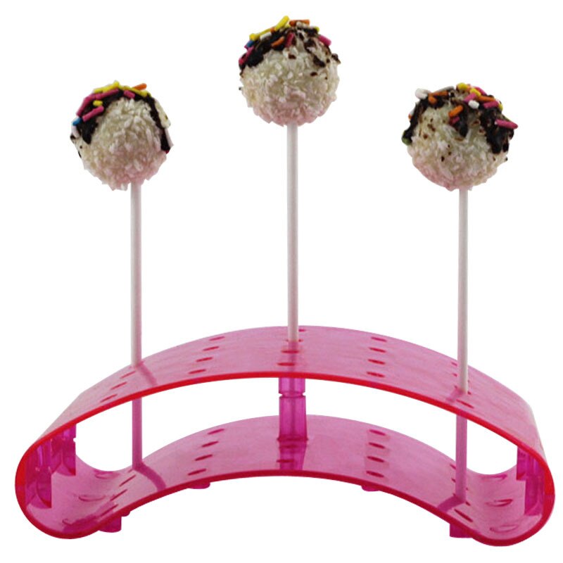 20 Holes Acrylic Lollipop Stand/Holder/Base Lollipop Display Stand Cake Pop Drying Stands for Candy Buffet 362: BK362-1