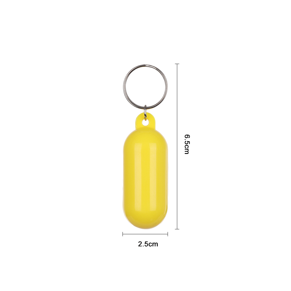 2Pcs Kayak Drijvende Sleutelhanger Spatbord Drijfvermogen Sleutelhanger Marine Zeilboot Float Canal Roeiboten Tool Water Sport Accessoires