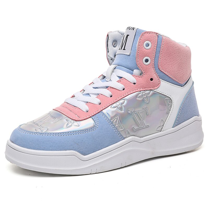 Women Forces One Walking Shoes AF 1 Sneakers Ankle Boots Femal Outdoor AJ 1 Girls Snow Winter Trainers: Pink / 5.5