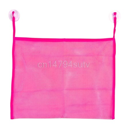 Baby freundlicher Angeln Spielzeug Ich bin Freien Spielen Zubehör Schlecht Badewanne Spielzeug Gittergewebe Netz Tasche Badezimmer # H055 #: heiß Rosa