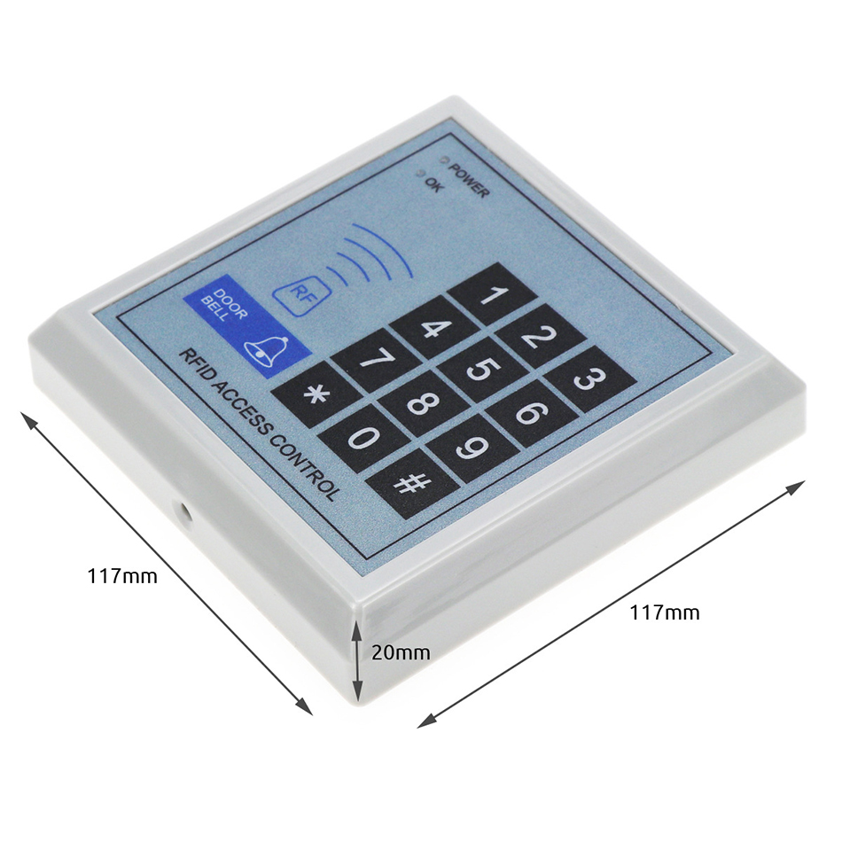 Toegangscontrole Toetsenbord RFID Key Card Controller Automatische Deur Kaartlezer Toegangscontrole Digitale Wachtwoord Toetsenbord Deurslot