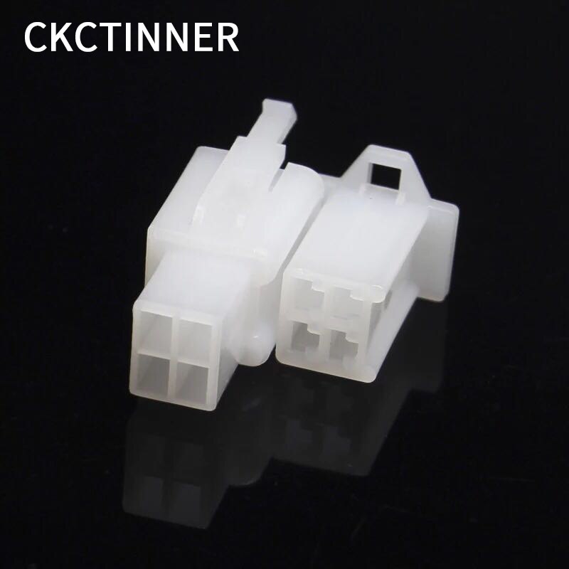 Automotive Elektrisk Stik 2.8mm - 10 Sæt Hun & Han Kabel Terminal Stik Kit