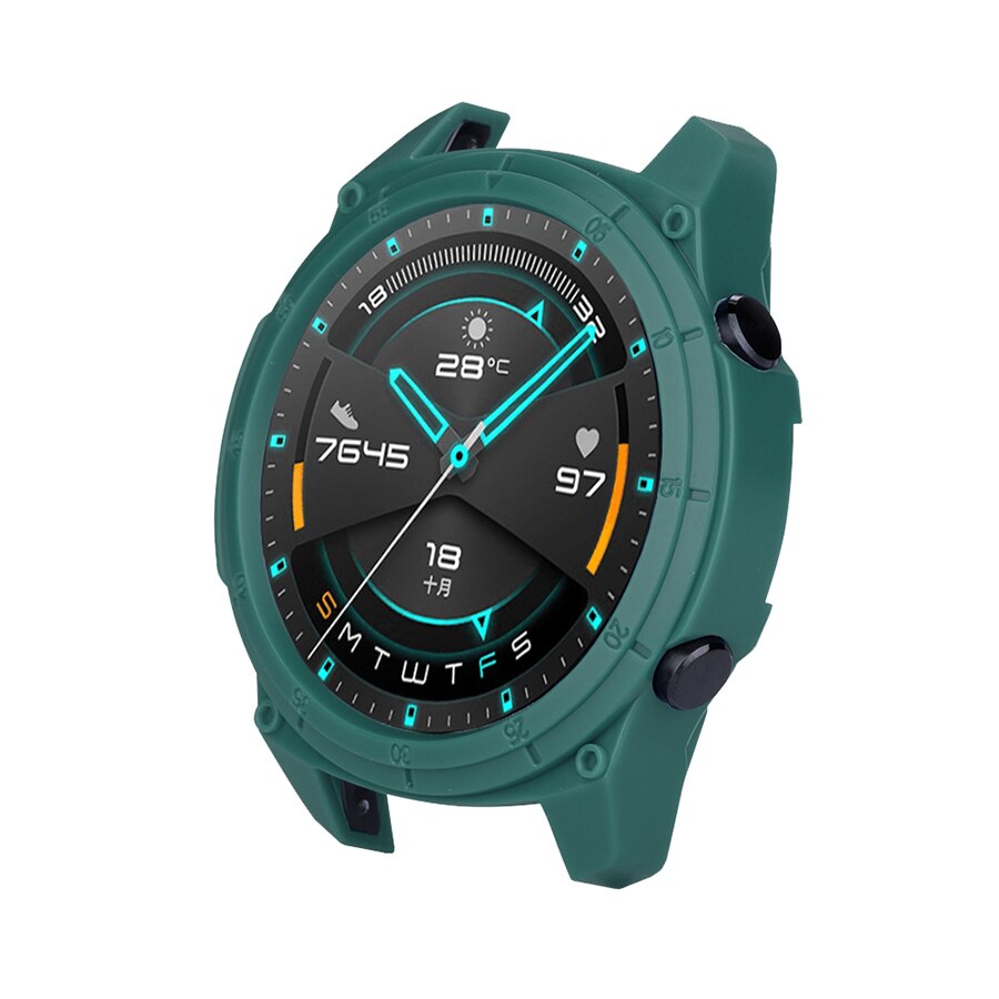 Uhr Fall für Huawei Uhr GT 2 46mm Weiche TPU Schutzhülle Uhr Abdeckung Schutz Rahmen für Huawei GT 2 46mm Stoßstange Fall Zubehör