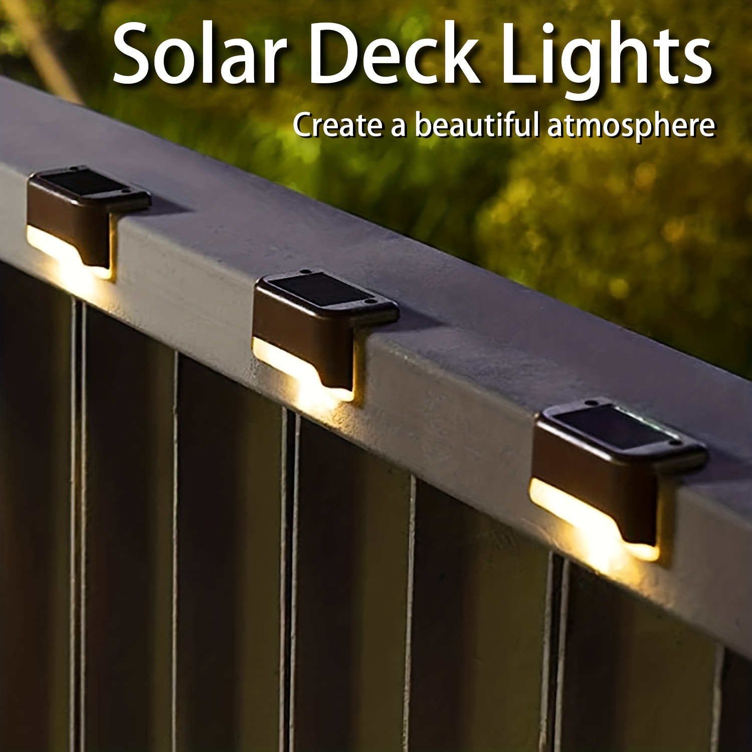4/8/12 Stuks Led Solar Stap Lamp Outdoor Tuinverlichting Solar Trap Licht Waterdicht Hek Lamp decoratie Voor Patio Path Dek Trap