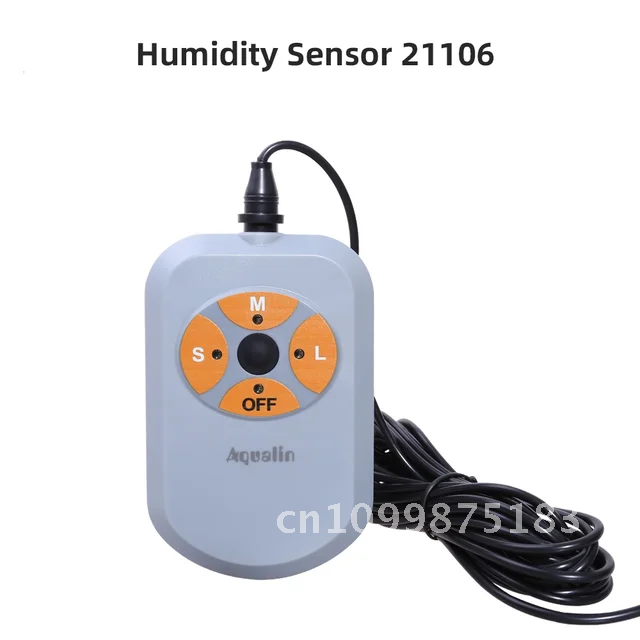 Sensor de chuva para jardim, interrupta automaticamente o sistema de rega, contato com temporizador de rega, sensor de umidade para irrigação de jardim: Azul