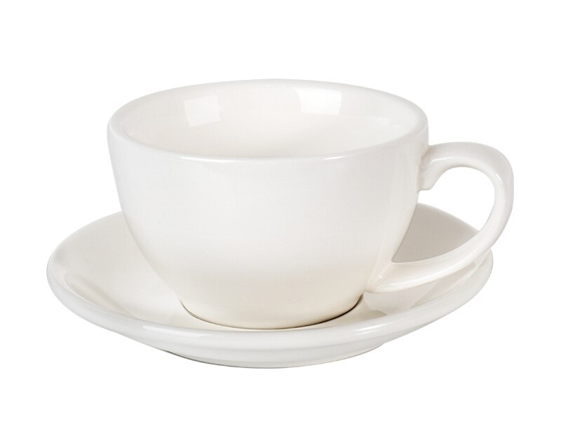 Mhv 1 Pcs 300 Ml, Prachtige Keramische Koffie Beker En Lepel Set, , grote Capaciteit Cup, Europese: 2