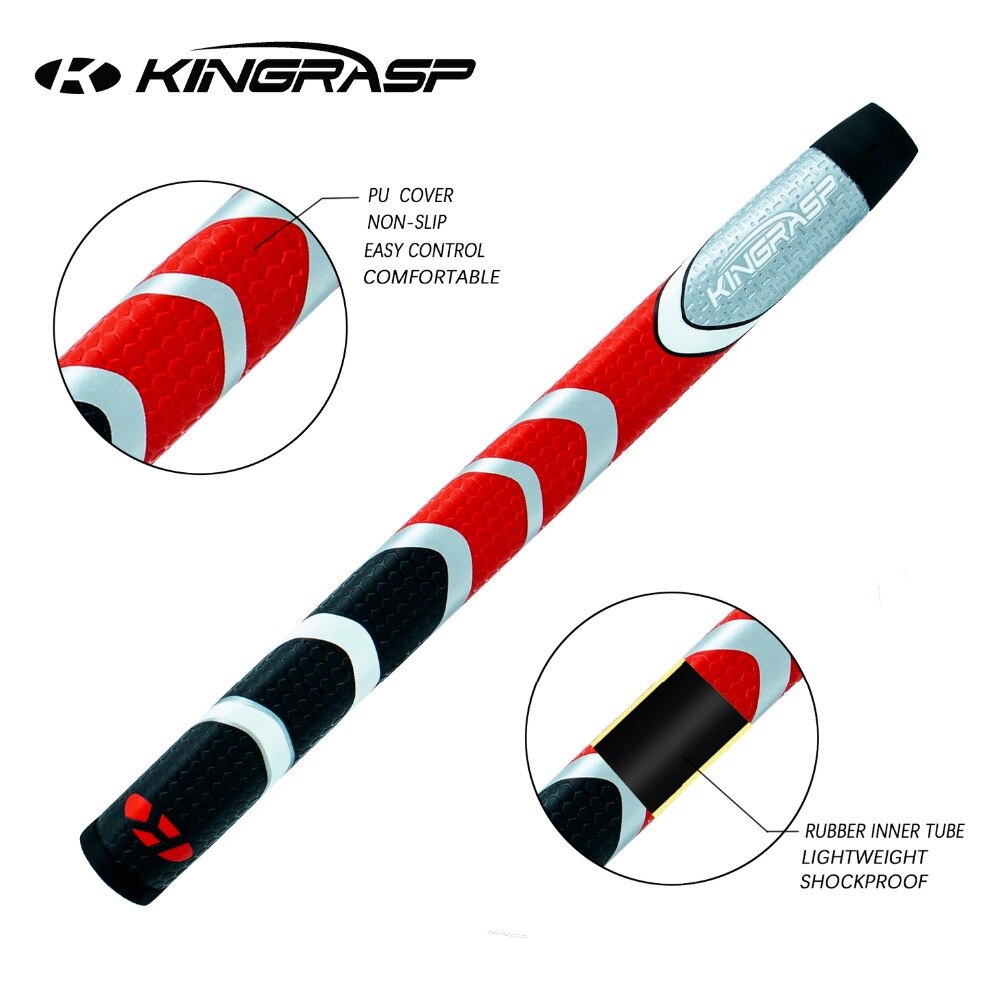 KINGRASP golf grip a golf club putter grip size 1.0 PU + rubber material available in five colors to choose and a free ship