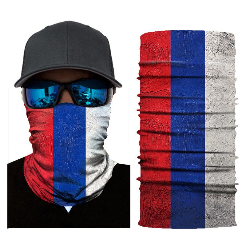 Haut-saut camouflage pêche masque facial écharpe Polyester coupe-vent hiver tête cou plus Headweara Rock pêche vêtements accessoires