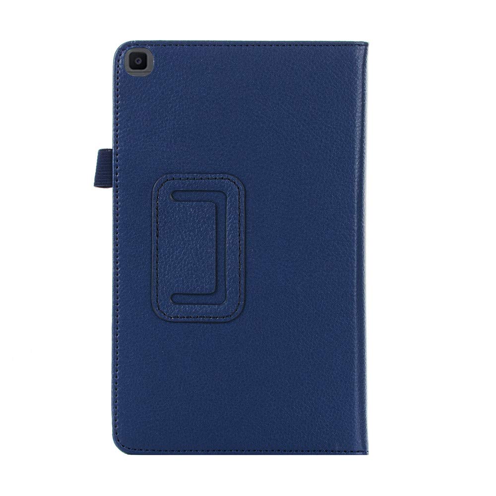 For Samsung Galaxy Tab A 8.0" inch tablet SM-T290 T295 T297 PU leather cover case PU Leather Protective Case funda: dark blue