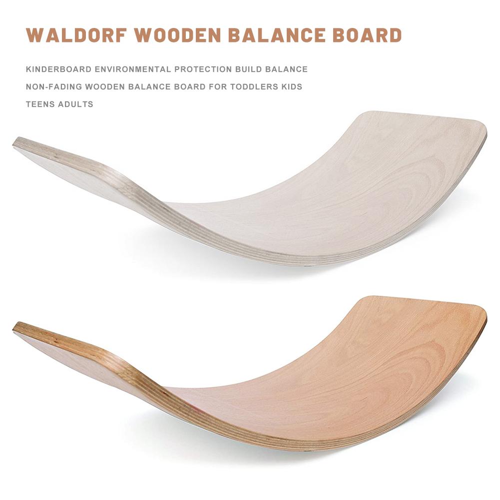 Kind Houten Balance Board Body Wobble Balance Workout Twist Trainingsapparatuur Kinderen Balance Wip Speelgoed