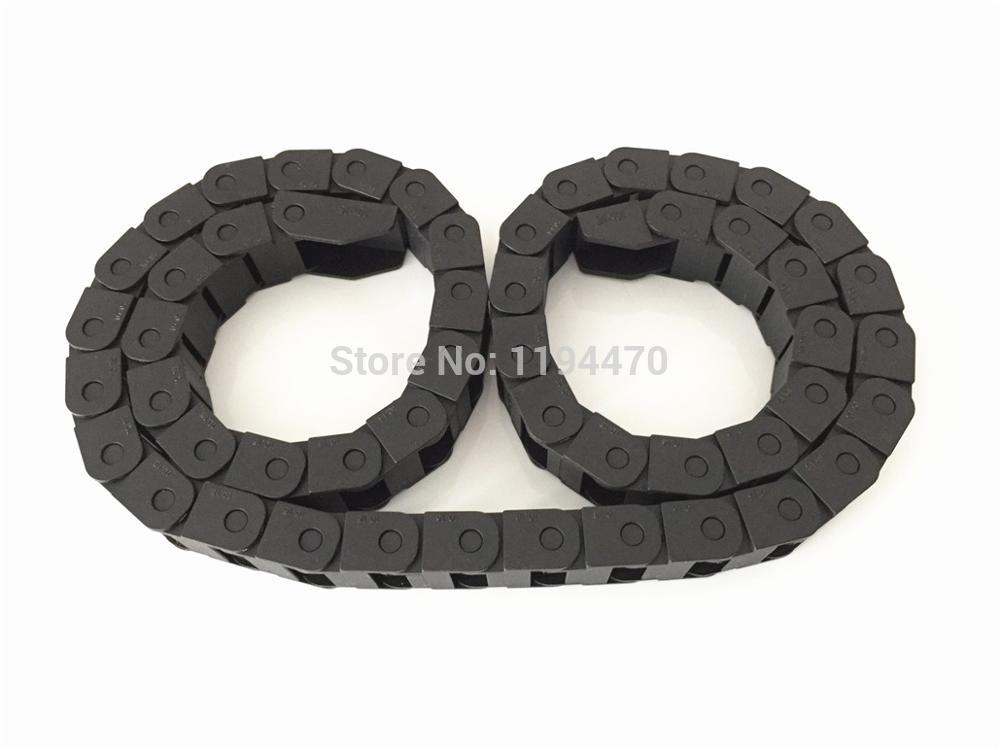 1 stk/parti 10 x 15mm r38 kabel trekkkjede wireholder med endekobling 10mm x 15mm l1000mm 40 " til 3d cnc rutermaskin