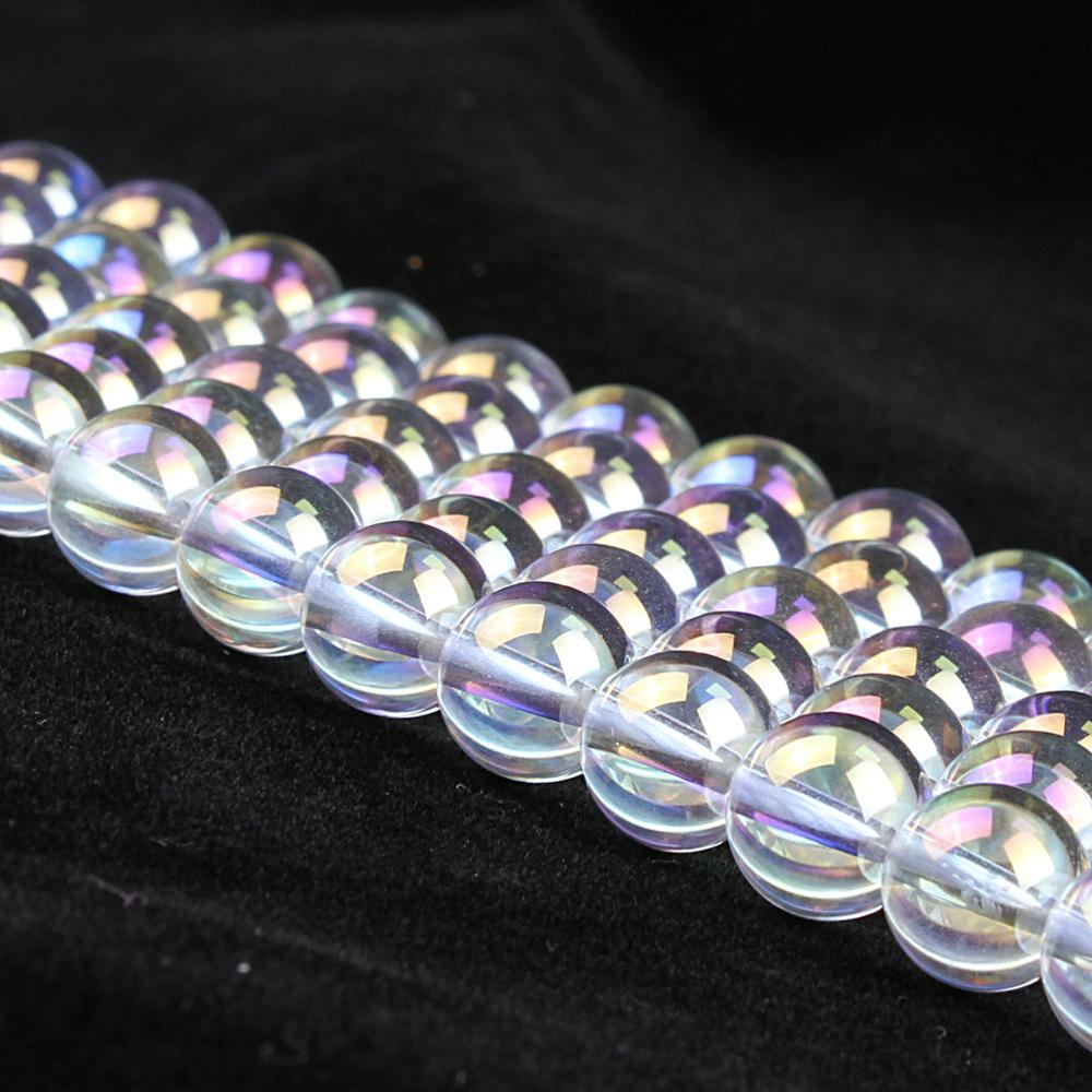 Natural Quartz Crystal Gemstone Loose Beads - 4-12mm - DIY Jewelry Making Necklace Bracelet