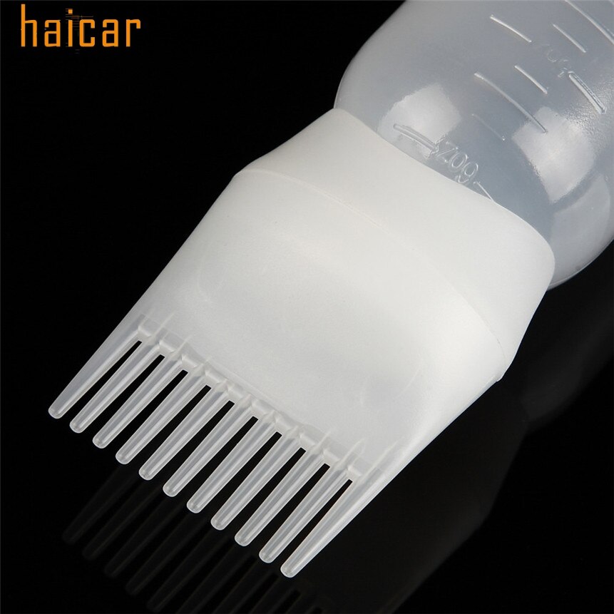Bote aplicador de tinte para el cabello 1 unidad dispensado de coloración del cabello en salón teñido con cepillo 170613