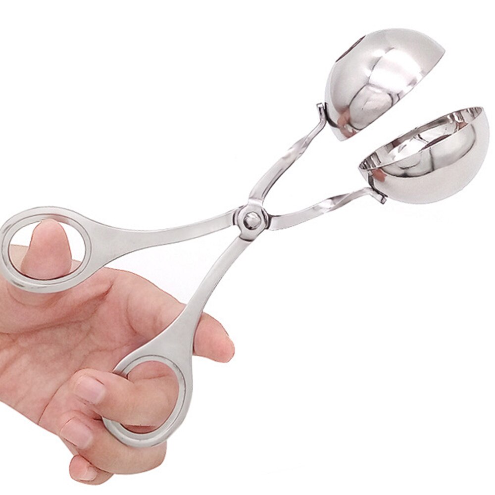 304 Stainless Steel Multifunction Meatball Maker Meatball Mold Meat Ice Cream Ball Croquettes Mold Kitchen Meat Tool