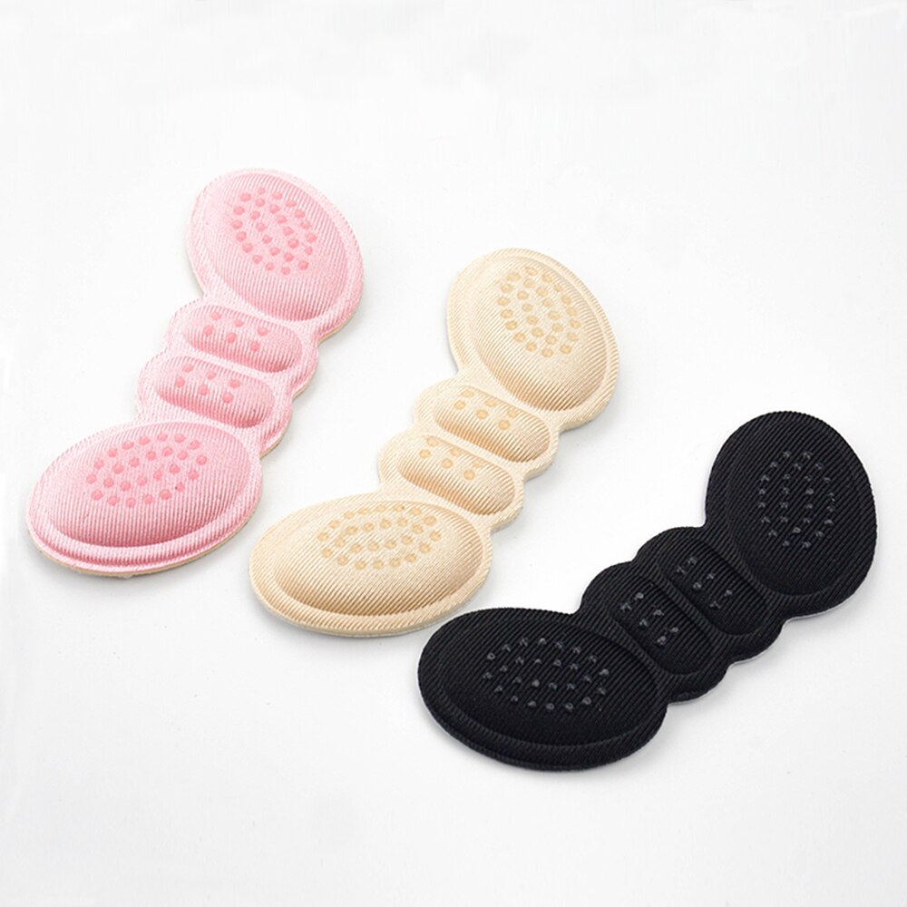 High-heel Insoles, Butterfly-shaped Adjustable Heel Lining Protection Patch, Heel Pad, Foot Care Non-slip Heel Pad 1 Pair