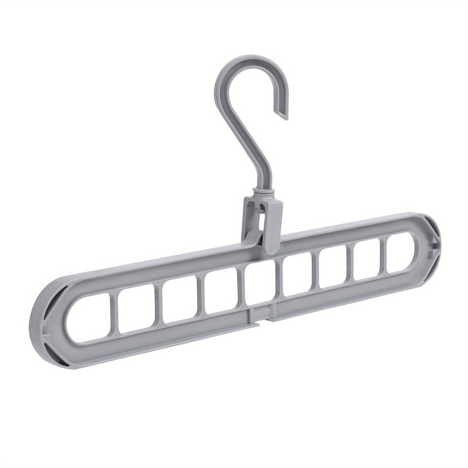 10 kpl liukumatonta dippimuovista valmistettua vaateripustinta asuntolan vaatteiden kuivaukseen aikuisten vaatteiden kuivausteline kotitalouksien paksujen vaatteiden tuki: Suklaa