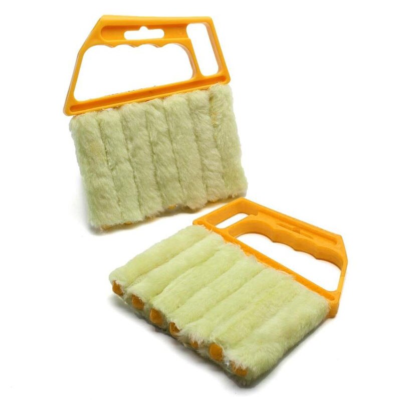 Microfibre Venetian Blind Blade Cleaner Window Conditioner Duster Clean Brush Home Cleaning Tool