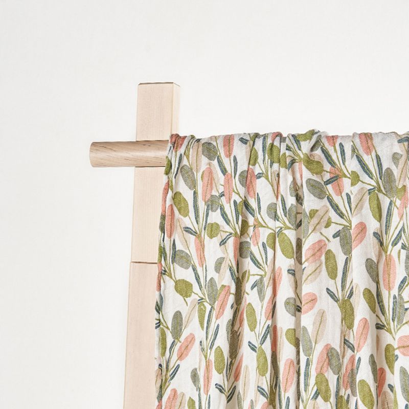 Baby muslin tæppe spædbarn trykt svøb blød åndbar 70%  bambus +30%  bomuld nyfødt sengetøj wrap håndklæde 120cm x 120cm