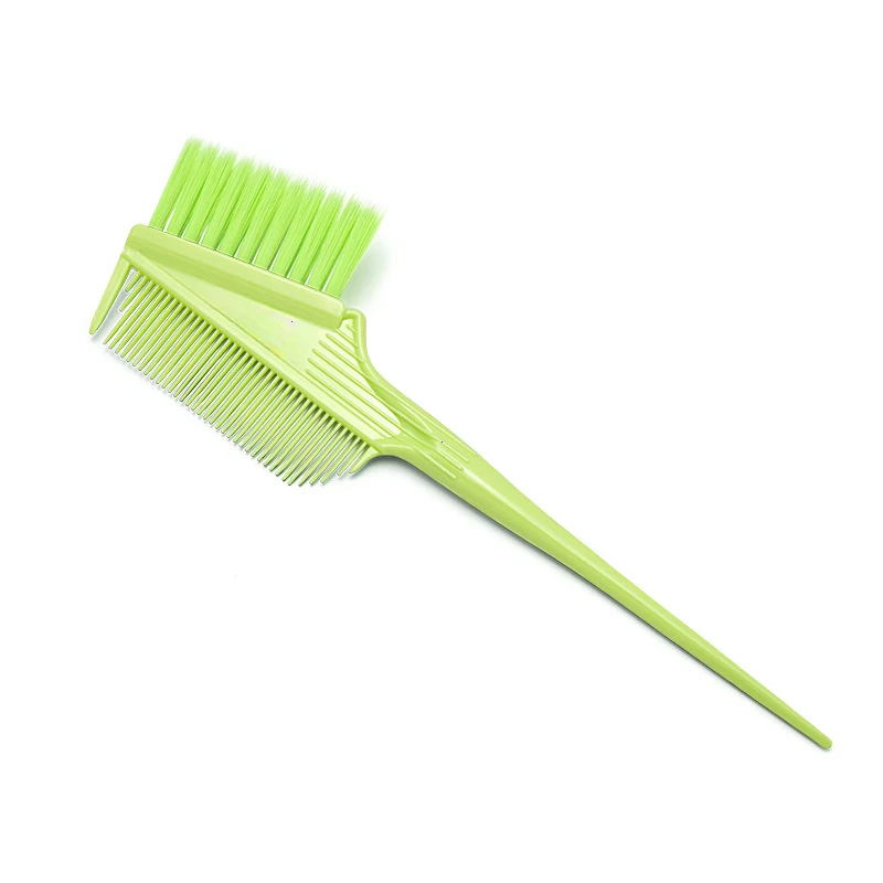 1 cepillo para teñir el cabello, cerdas suaves y elegantes, herramienta para teñir el cabello, cepillo para teñir el cabello, accesorios para cepillos de peluquero y salón DIY: Rosa