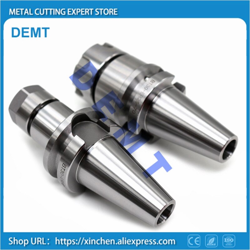 Spindle BT30 ER16 ER20 ER25 ER32 60L 100L High Precision Full Grinding White Spring Chuck ER CNC Machine Tool BT30 Spindle