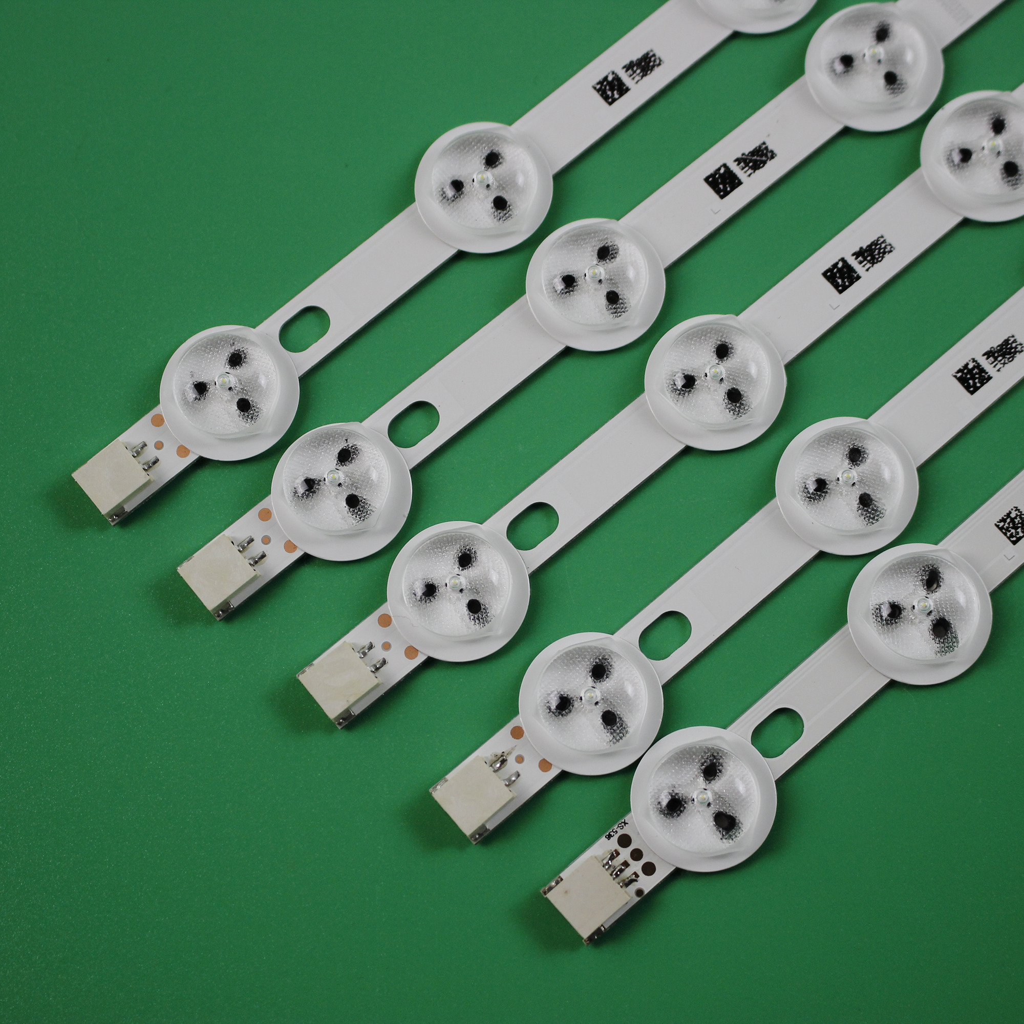 5 stk/sæt led baggrundslys strip 40 dled_a b-type ves 400 unds -2d-n02 n03 n04 lt-40 c 750 til toshiba 40 s 3653db 40 l 1533db 40 l 1553db