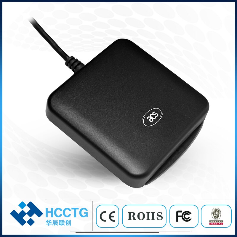 Kannettava iso 7816 type c smart usb emv sirukortinlukija kirjoittaja acr 39u- uf