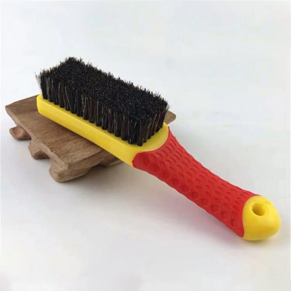 Bristle Brush Deep Cleaning Good Toughness Polishing Comfort Grip Stiff Bristle Scrub Cleaning Brush for Collection