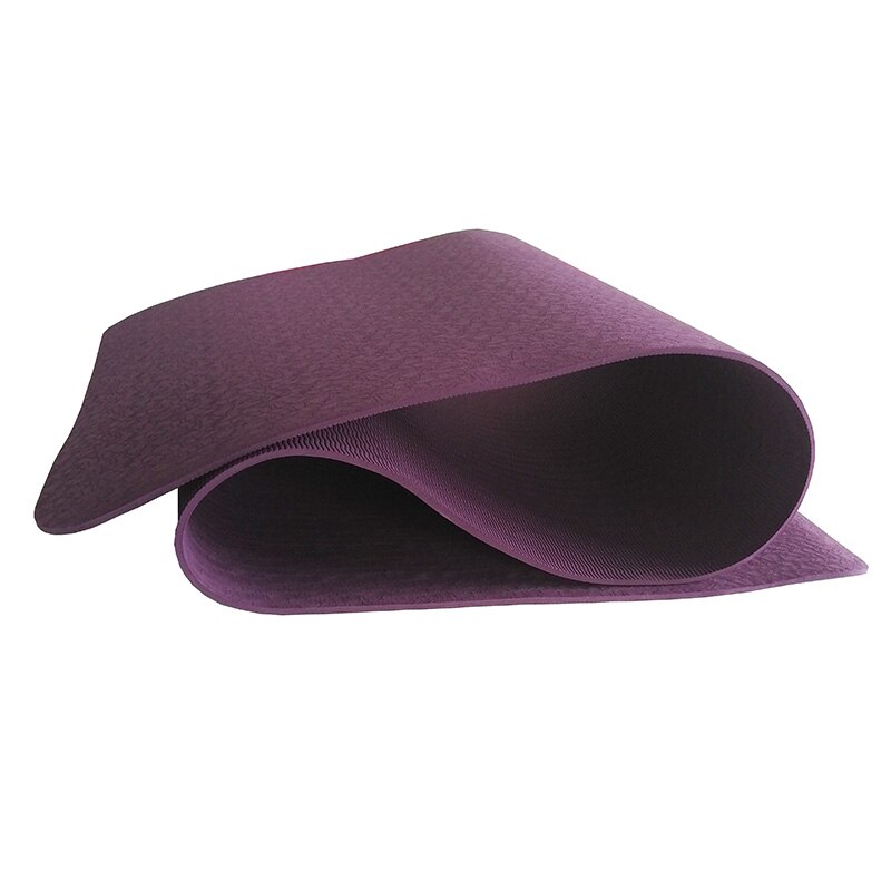 6Mm Tpe Antislip Yoga Mat Geschikt Voor Fitness Smaakloos Sport Mat Yoga Zak Yoga Riem