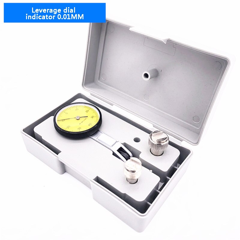 Dial Indicator Magnetic Base Dial Indicator Base Universal Indicator Mechanical Micro 10 Mm Indicator Lever Dial Indicator LK: Blue