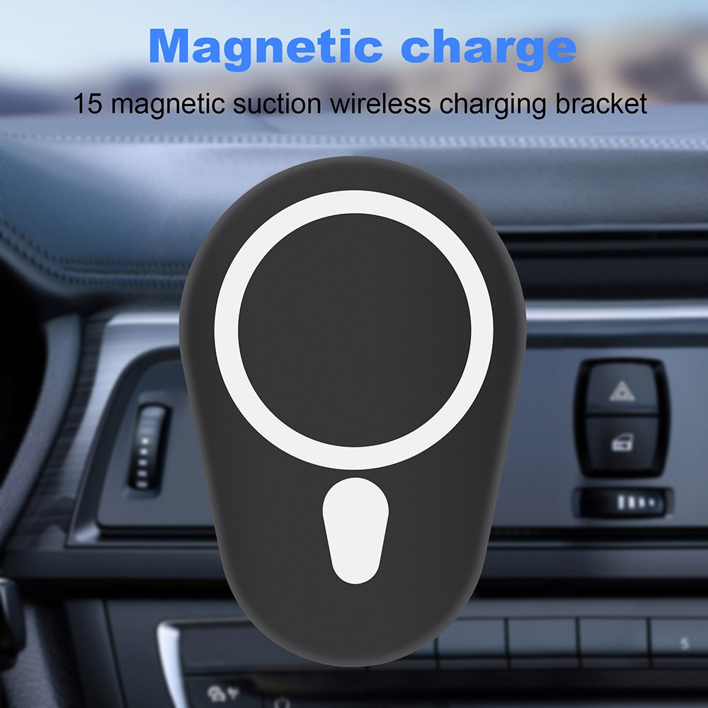 Magnetische Auto Mount Draadloze Charger Stand Voor Iphone 12 Pro Max 12 Mini Air Vent Car Telefoon Houder Voor Magsafe 15W Snel Opladen