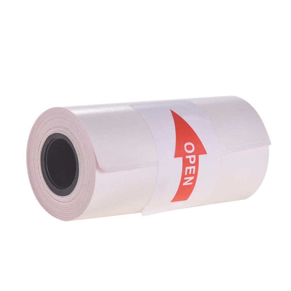 Printable Color Sticker Paper Roll Thermal Paper with Self-adhesive for PeriPage A6 Pocket Thermal Printer for PAPERANG P1/P2