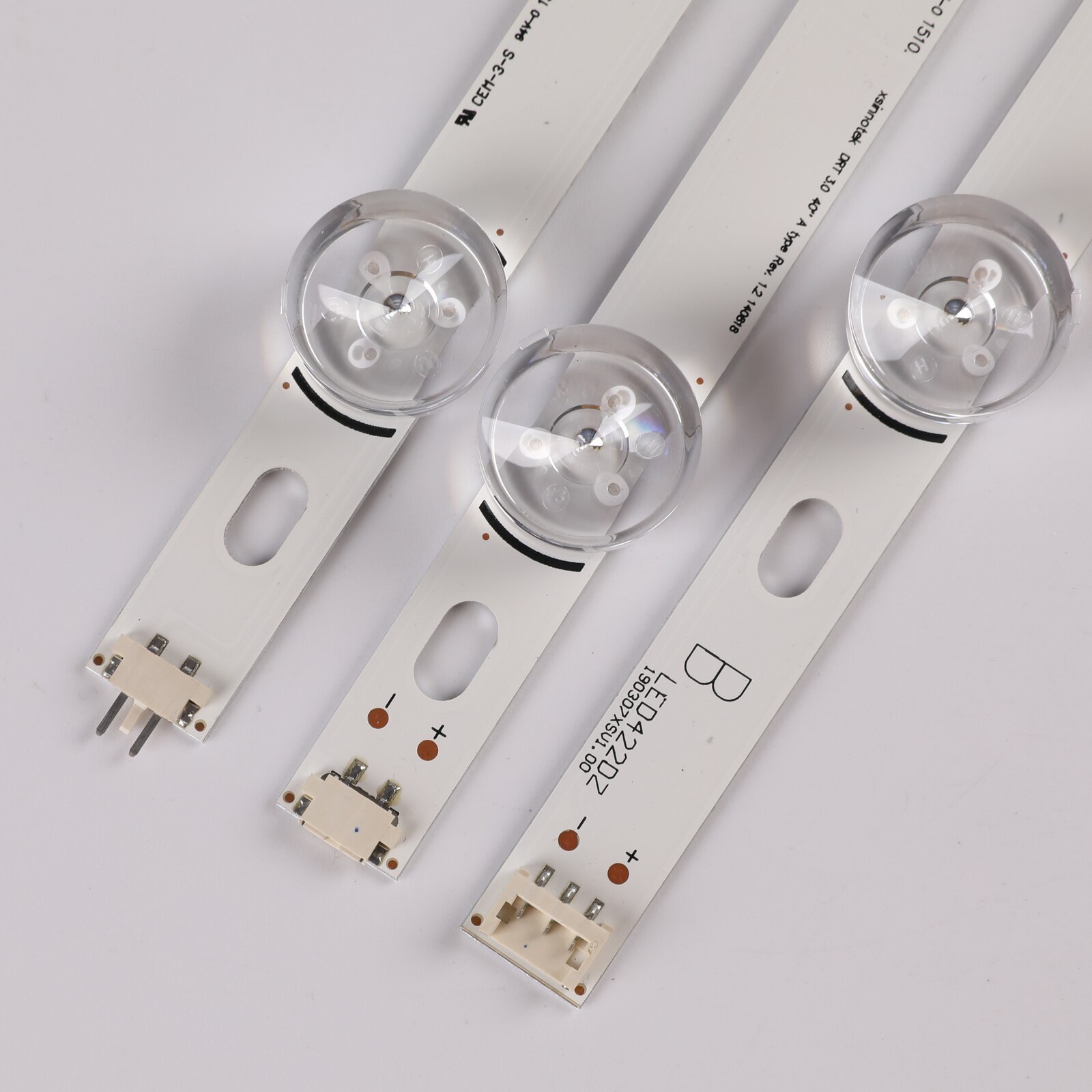 Tira de LED para LG, kit de tiras de LED de 4 + 4 leds para televisor LG de 40 ", 40LF630V, SVL400, HC400DUN-VCKN1-211X, 40LH5300, DRT4.0, 40, 6916L-0885A, 40lf6350, 8 Uds.