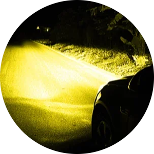 2PCS PSX24W Led Car Headlights Bulbs High Beam Fog Light Ice Blue 3000K 6000K 12V 24V Auto Light: 3000K Golden / H16(EU)